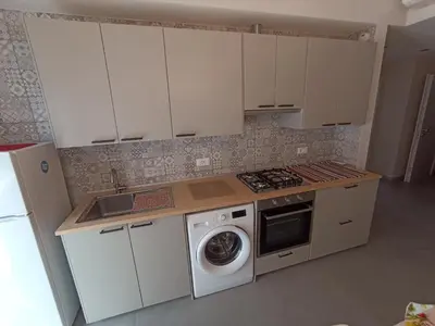 Cucina o angolo cottura di Trilocale in centro vicino al parco Monte Urpinu