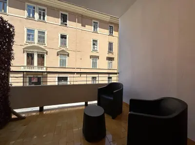 Area soggiorno di Cagliari Rooms