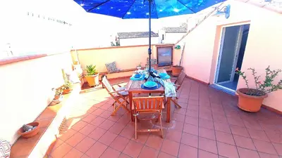 Patio o area all'aperto di Linda's House