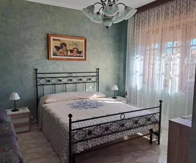 Letto o letti in una camera di Casa da Luisa