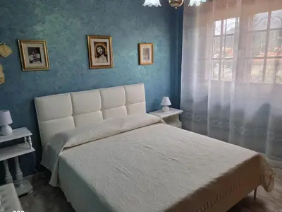 Letto o letti in una camera di Casa da Luisa