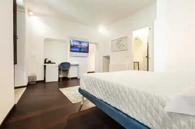 Letto o letti in una camera di Domo Efis