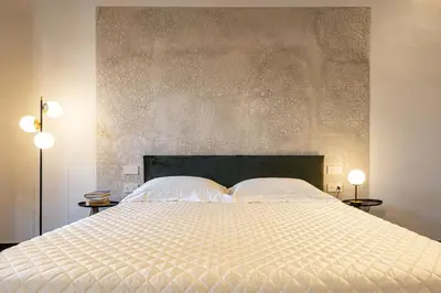 Letto o letti in una camera di Domo Efis