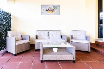 Area soggiorno di Villa Fausta