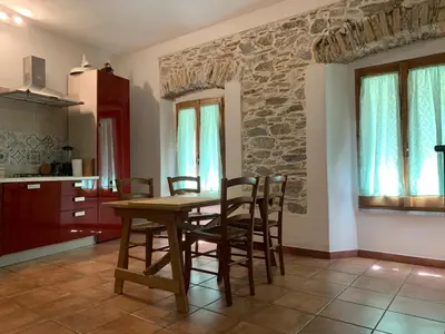Cucina o angolo cottura di B&B Casa Vitale