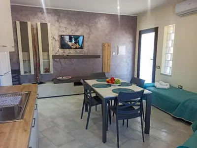 TV o dispositivi per l'intrattenimento presso Le Nonne HOUSE - Assemini - free parking P