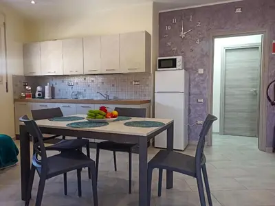 Cucina o angolo cottura di Le Nonne HOUSE - Assemini - free parking P