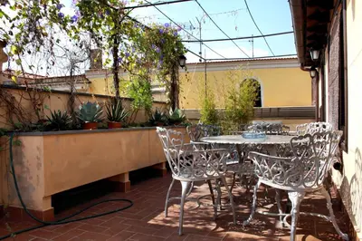 Patio o area all'aperto di Antica Palazzina Lamarmora 1
