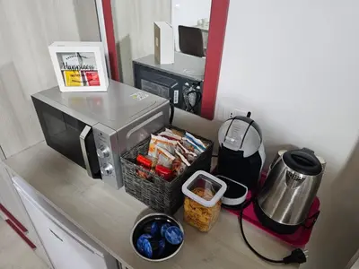 Set per la preparazione di tè e caffè presso Mare Fuori