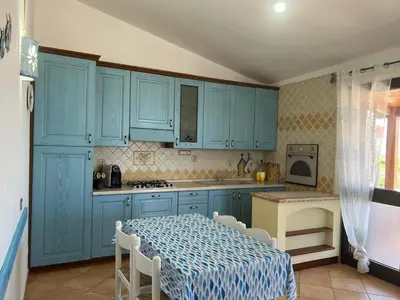 Cucina o angolo cottura di Casa Vacanze La Terrazza