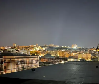 Vista generica su Cagliari o vista sulla città dall'interno dell'appartamento