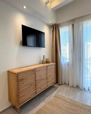 TV o dispositivi per l'intrattenimento presso Calèma Apartments
