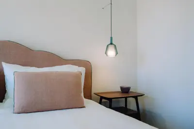 Letto o letti in una camera di Casa di Nonno