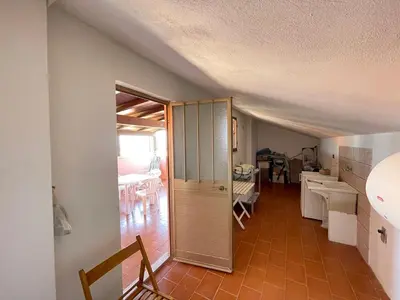 Letto o letti in una camera di Vista mare a Sant'Antioco