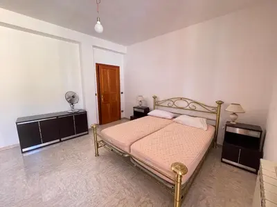 Letto o letti in una camera di Vista mare a Sant'Antioco