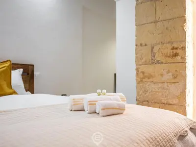 Letto o letti in una camera di Classic Urban Elegance