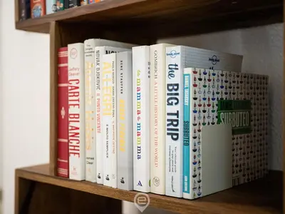 Biblioteca nell'appartamento