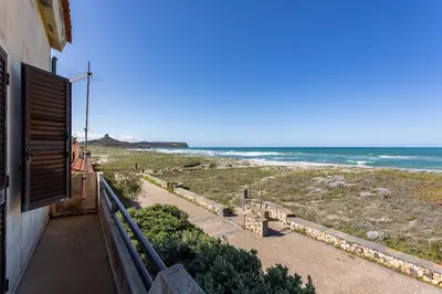 Paesaggio naturale nelle vicinanze della casa vacanze