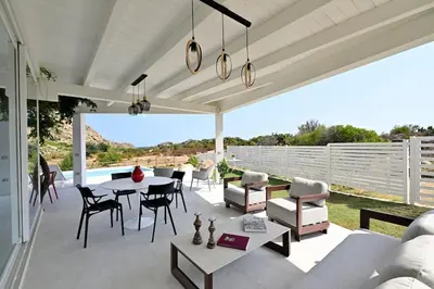 Balcone o terrazza di Villa Iside