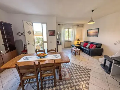 Area soggiorno di Holiday Home Is Argiolas by Interhome