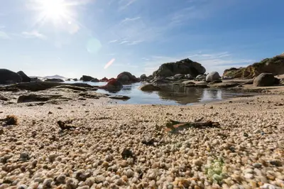 Paesaggio naturale nelle vicinanze della villa