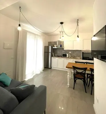 Cucina o angolo cottura di Libeccio Apartment, Rosa dei Venti, Perla Marina