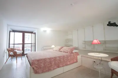 Letto o letti in una camera di Appartamento in centro storico a Cagliari