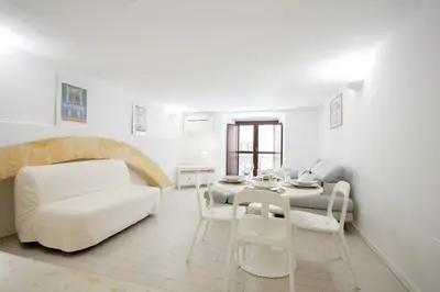 Letto o letti in una camera di Appartamento in centro storico a Cagliari