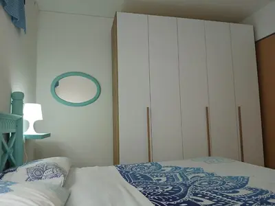 Letto o letti in una camera di La Fillirea