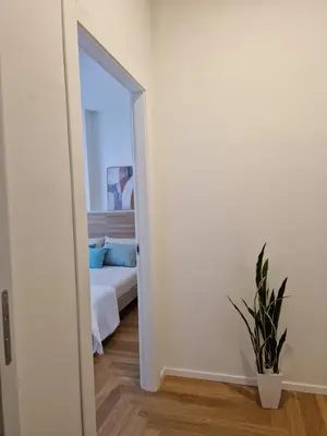Letto o letti in una camera di Casa Armonia