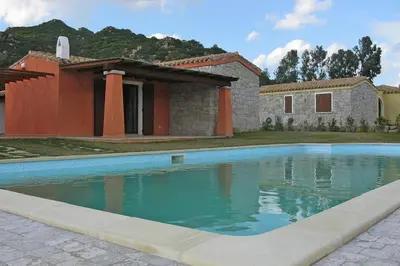 Piscina di Villa in Sardinia near San Pietro Beach o nelle vicinanze