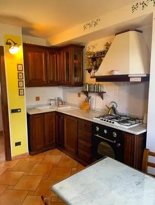 Cucina o angolo cottura di Villa Scholl