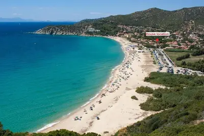 Paesaggio naturale nelle vicinanze della casa vacanze
