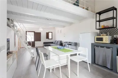 Cucina o angolo cottura di Il Sole di Cabras-Modern apt in the Heart of Town