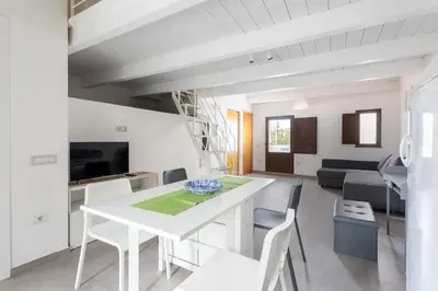 TV o dispositivi per l'intrattenimento presso Il Sole di Cabras-Modern apt in the Heart of Town