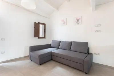 Area soggiorno di Il Sole di Cabras-Modern apt in the Heart of Town