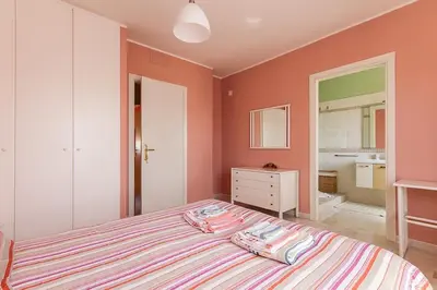 Letto o letti in una camera di B&B Mareya