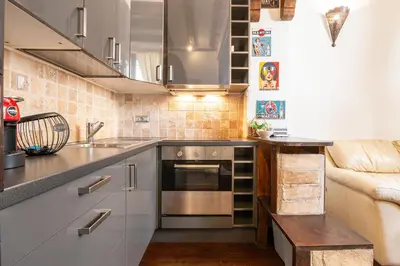 Cucina o angolo cottura di Antica Dimora Baylle
