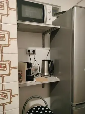 Cucina o angolo cottura di Bougainville Bianco