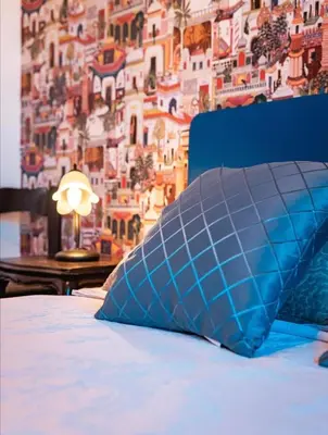 Letto o letti in una camera di Sa spillunca experience