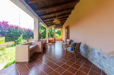 Area soggiorno di Casa Pighetti