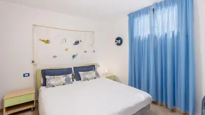 Letto o letti in una camera di Casa Gio
