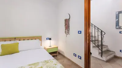 Letto o letti in una camera di Casa Gio