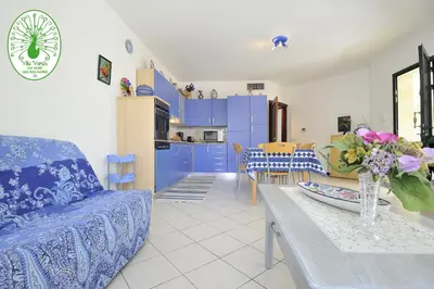 Area soggiorno di Apartment Verde