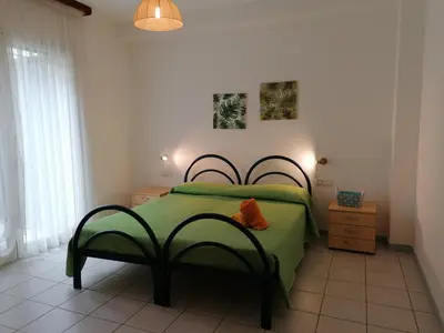 Letto o letti in una camera di Apartment Verde