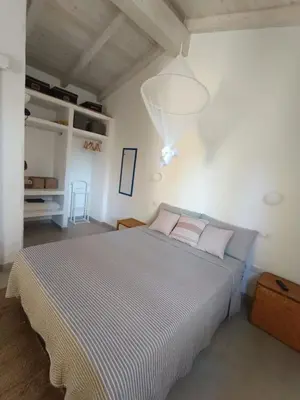 Letto o letti in una camera di Casa Tuerra