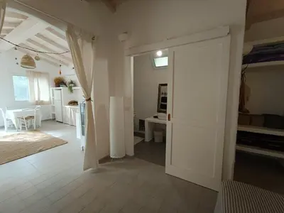 Letto o letti in una camera di Casa Tuerra