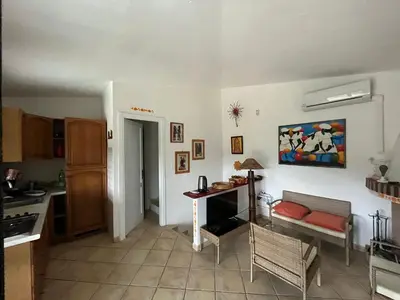 Cucina o angolo cottura di Villa Giglio private pool wifi parking and stunning view