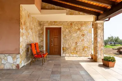 Patio o area all'aperto di Villa Maila