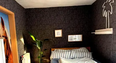 Letto o letti in una camera di Appartamento Baccione